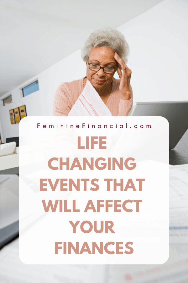 When planning and managing your finances you have to stop and think about the many factors affecting personal finance. There are economic factors that affect finances as well as life changing events that will affect your finances. These factors that affect budgeting, saving, and investing must be considered to help you stay financially on track when they happen. #personalfinance #femininefinancial