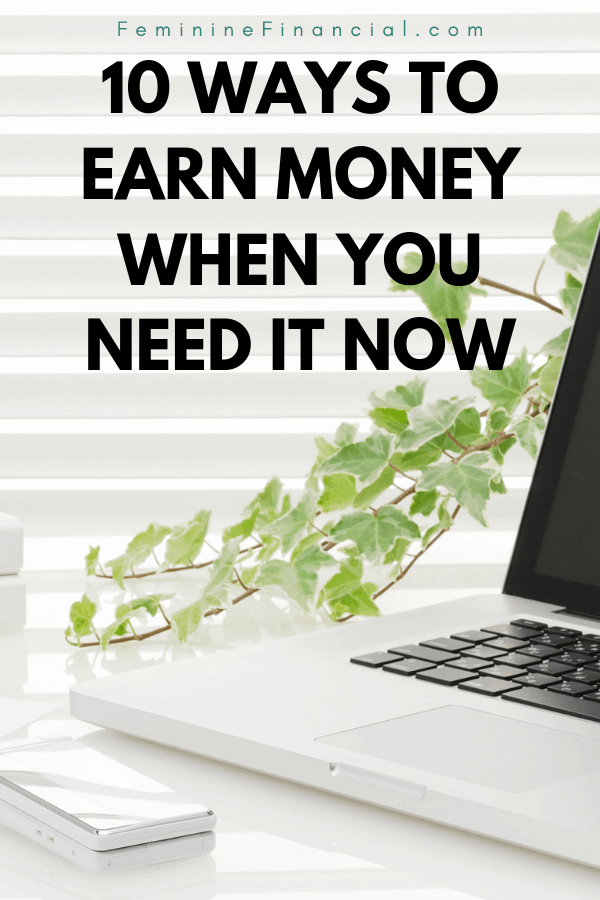 I Need Money Desperately! Sometimes you just need money fast. Discover 10 legitimate ways to make extra money when you need it fast. #makemoney #makemoneyfast #makemoneynow #femininefinancial
